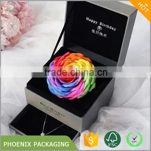 Elegant High Ending Jewelry Gift Packaging Box thumbnail-1