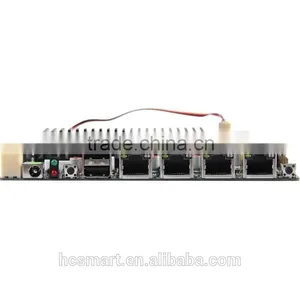 4 Lan Intel Atom D525 Cheap Industrial Firewall Computer Motherboard thumbnail-5