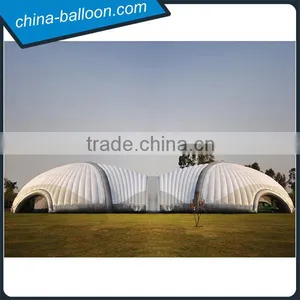 Multifunctional White Giant Inflatable Dome Tent With Doors For Outdoor Activities thumbnail-1