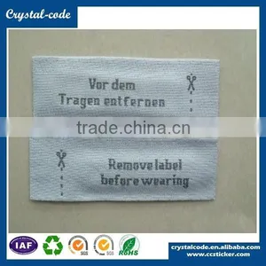 Washable Adhesive Garment Labels Wash Label Washable Sticker Washable Clothing Labels thumbnail-3