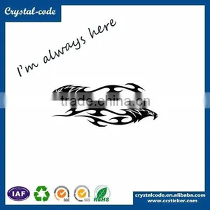 Creative Design Customized Waterproof Clear Transparent Window Car Sticker thumbnail-1