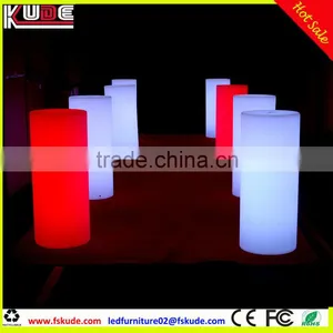 RGB Multicolors Changing LED Column Floor Standing Lamp With Remote Control thumbnail-1