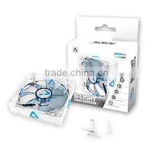 Alseye CA802w Manufacture Si-Light-B 120*120*25mm Blue Led Light Computer Case pc Cooling Fan thumbnail-2