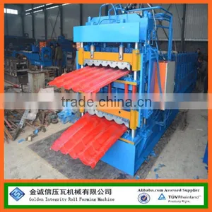 Double Deck Metal Roof Roll Forming Machinery thumbnail-1