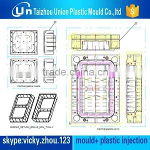 Auto Mould Auto Parts Plastic Mold Die Casting Mould thumbnail-4