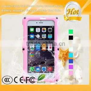 Screws Waterproof 360 Degree Full Protective Case Cover for IPhone 6 6S Pink thumbnail-1