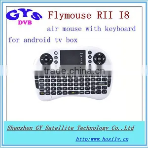 AIRMOUSE Rii I8+ 2.4G Wireless Mini Keyboard for ANDROID tv BOX With Touchpad Airmouse thumbnail-1