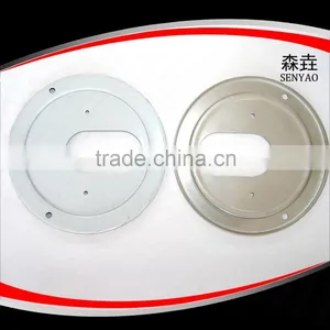 100mm Surface Mount Stainless Steel Flange With Blow Out thumbnail-1