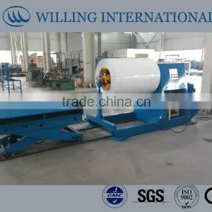 Steel Coil Automatic Hydraulic Uncoiler, Steel Coil Automatic Hydraulic Decoiler thumbnail-2