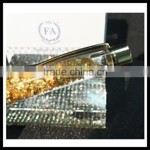 24K Gold Leaf Metal Ballpoint Pen Business Man Pen thumbnail-3