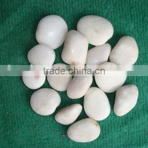 White Garden Pebbles thumbnail-1