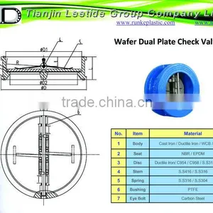 Cast Iron or Ductile Iron Wafer Check Valve thumbnail-4