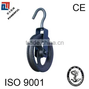 WITH PROTECTION TURBINE TYPE BLACK PULLEY BLOCK thumbnail-5