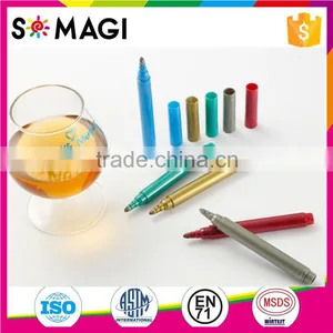 Vibrant Colors OEM Package Available Vino Marker Wine Marker Pen thumbnail-1