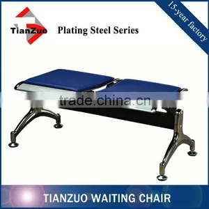 Leather Steel Chair Flat Bench no Backrest thumbnail-1
