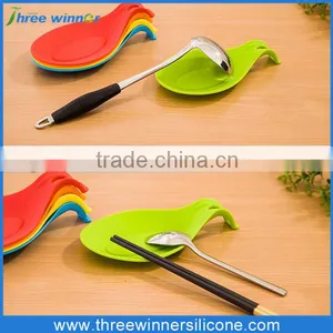 Colorful Dish Wash Sate Silicone Spoon Rest Spoon Holder thumbnail-5