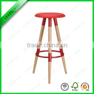 KD Wooden Bar Stool Top With Different Colors thumbnail-2