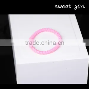 Popular Elastic Hair Bands Ties Ponytail Hair Holder Hair Rope Round Shape-F12 thumbnail-3