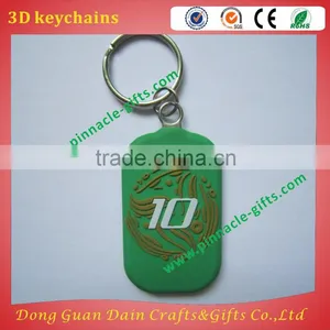 High Quality 3D Soft Pvc Keychain Custom Pvc Keychain thumbnail-4