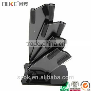 Made in Chian Clear Acrylic Knife Block With Slot thumbnail-1