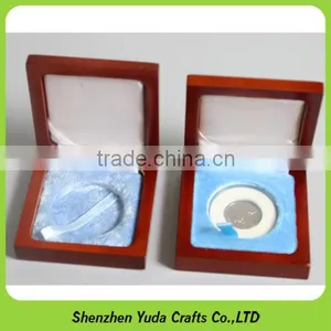 Popular Wooden Collection Box With Flannelette, Wholesale MDF Coin Box for Collection thumbnail-1