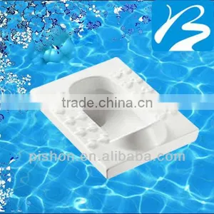 Ceramic Build-in Platform Squatting Toilet Pan thumbnail-1