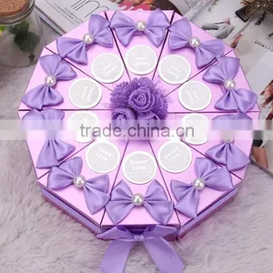 High Quality Custom Cardboard Paperboard Party Favour Boxes for Weddings thumbnail-1