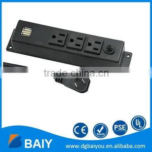 China Manufacturer Dual USB Port Wall Desktop Socket USB for Furniture thumbnail-1