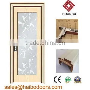 PVC Flush Door With Glass thumbnail-1