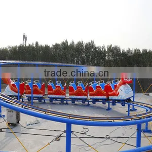 Theme Park Train Mini Backyard Roller Coaster Amusement Rides Slide Dragon thumbnail-4