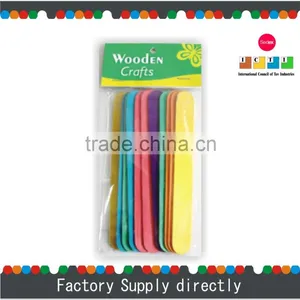 Hotsale Colorful Ice Lolly Sticks, Wooden Ice Cream Sticks thumbnail-1