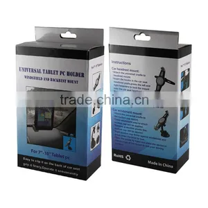 Universal Car Tablet pc Holder Headrest Mount Secure Grip Anti Shock 360 Degree Rotate Adjustable thumbnail-6