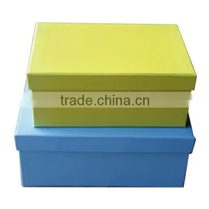 Lid and Base Shoe Boxes,Recycled Shoe Boxes,Paper Shoe Shaped Boxes thumbnail-1