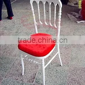 White Wood Banquet Chairs thumbnail-4