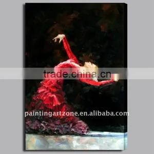 Impressionist Dancer Oil Painting thumbnail-1