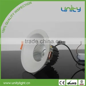 Indoor Light CE RoHS Approved Aluminum LED Downlight Housing 10W 4 Inch COB LED Downlight thumbnail-2