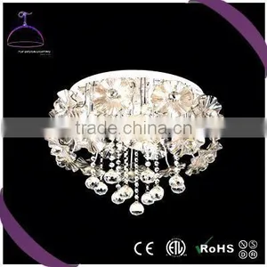 Professional Factory Supply Custom Design Square Crystal Ceiling Light With Competitive Offer thumbnail-1