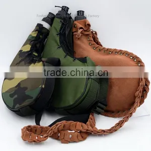 Outdoor Sports Camping Hiking Pinnic Traveling Camouflage Army Military Water Bottle Accessory thumbnail-1