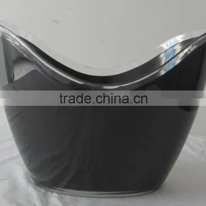 10L Double Layer Black Plastic Ice Bucket for Sale thumbnail-2