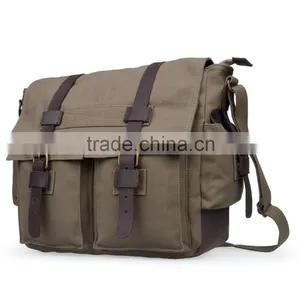 British Style Canvas Dslr Camera Bag thumbnail-1