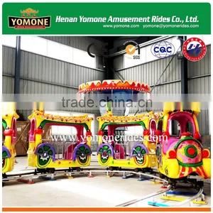 Popular 2016 Hot Sell Outdoor Games With Best Price Amusement Rides Park Elephant Track Train for Sale thumbnail-6