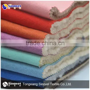 100% Polyester Suede Fabric Bonded CamoFleece For Garment thumbnail-1
