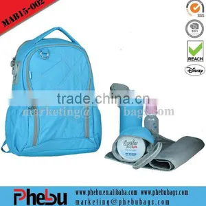 Best Nylon Diaper Bag Backpack With Bottle Holder(MAB15-002) thumbnail-2