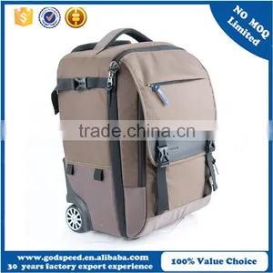 Waterproof DSLR Camera Bag Rolling Backpack Trolley Bag thumbnail-1