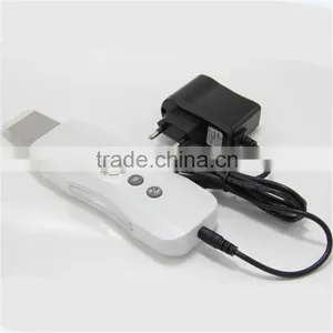 Hot Sale Portable Homeuse Ion Ultrasonic Skin Scrubber Device for 2016 thumbnail-4