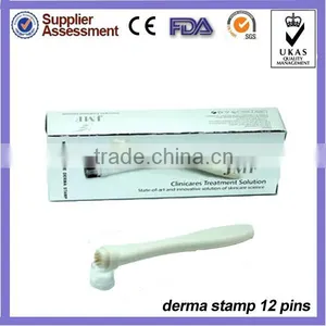 ABS White Handle 12/75/200 Micro Needle Derma Stamp Eyebrow Needle Derma Roller Manufacturer thumbnail-1