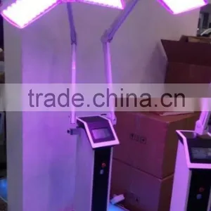 Double Handles 120mw Led Pdt Light Therapy LED PDT for Acne Scar Wrinkle Treatment Skin Whiten and Tighten thumbnail-2