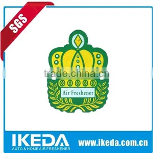 New Style Shape Luxury Car Air Freshener for Top Car Paper Scents OEM thumbnail-4