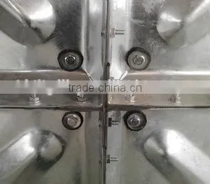 Factory Price 4 Layer Tank Galvanized Sectional Steel Water Storage Tank thumbnail-3