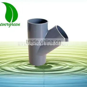 PVC 45 Degree Equal Pipe Fitting Tee thumbnail-1